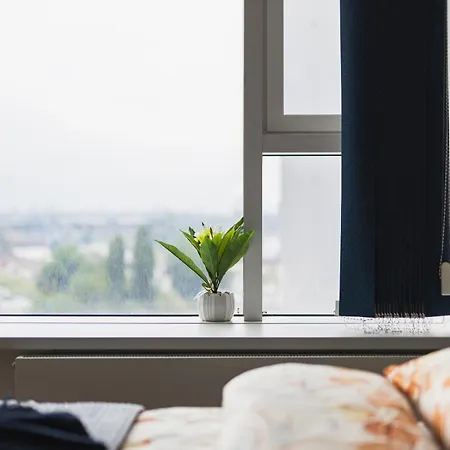 Panorama 1-Bedroom Apartment On Floor 13 With City View And Parking By Skyviews