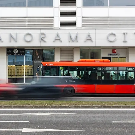 Panorama 1-Bedroom Apartment On Floor 13 With City View And Parking By Skyviews